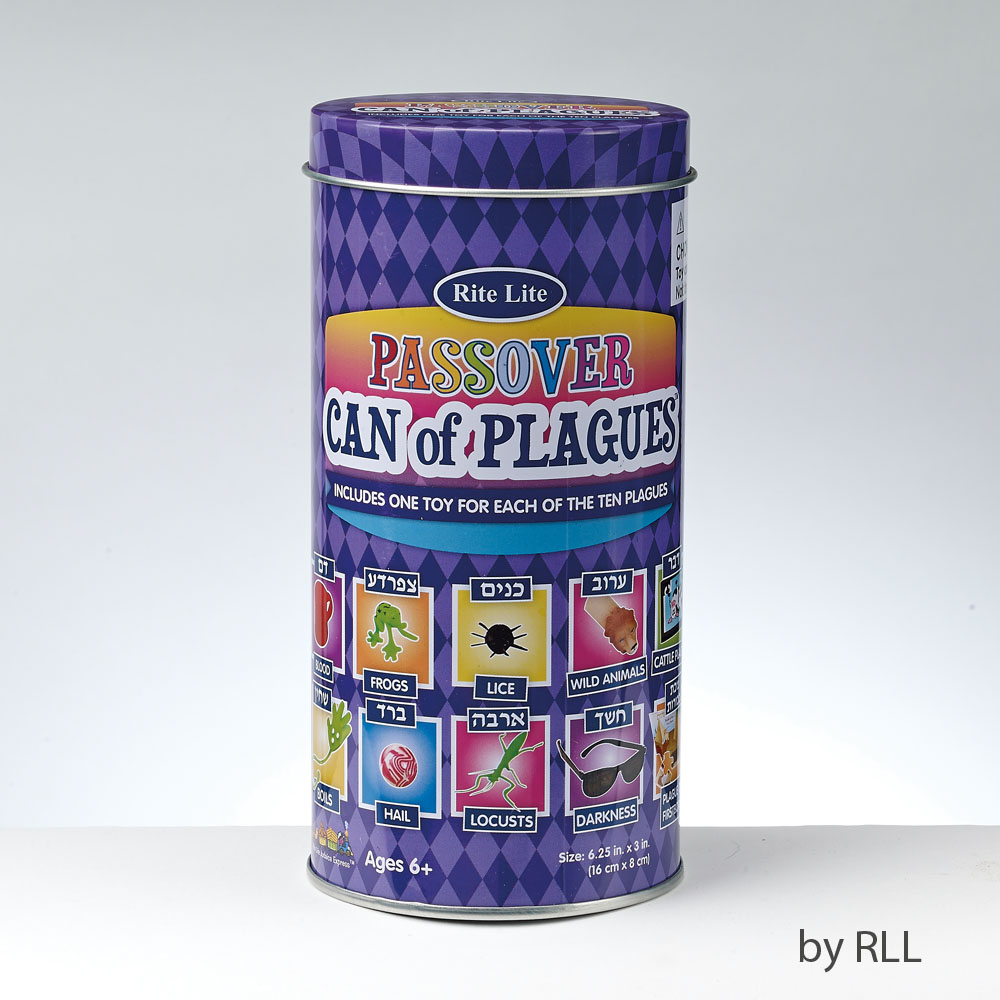 Passover Can of Plagues - Pack of 6