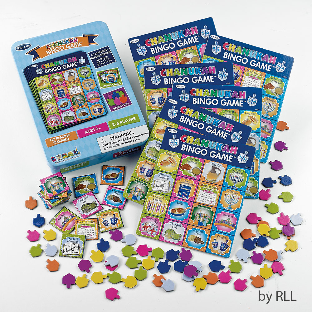 Picture of Rite Lite GAC-2-N 6 Boards Chanukah Bingo Game - Pack of 6