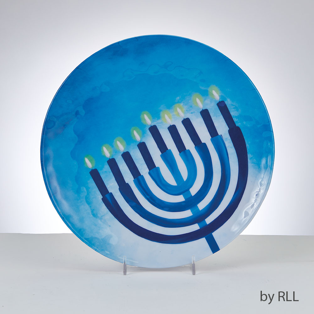 Picture of Rite Lite 70201 11 ft. 6 Display Chanukah Melamine Round Plate - Pack of 6
