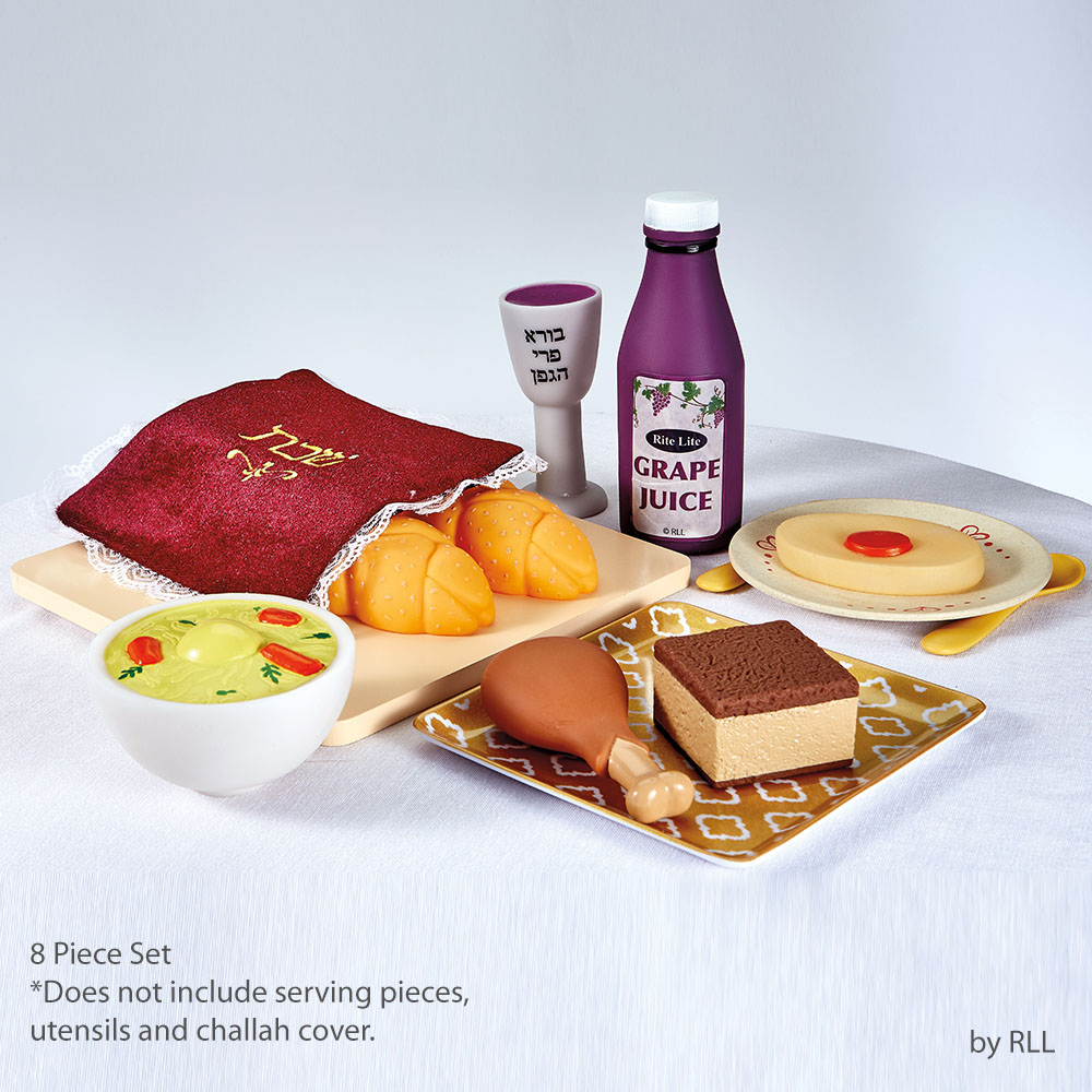 Picture of Rite Lite TYJ-SHAB 8 Piece Vinyl My First Shabbat Food Gift Box - Pack of 3