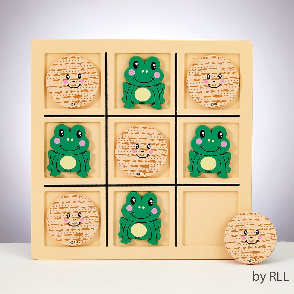 GAP-7-N 8 x 8 ft. Tic Tac Toad Wood Game