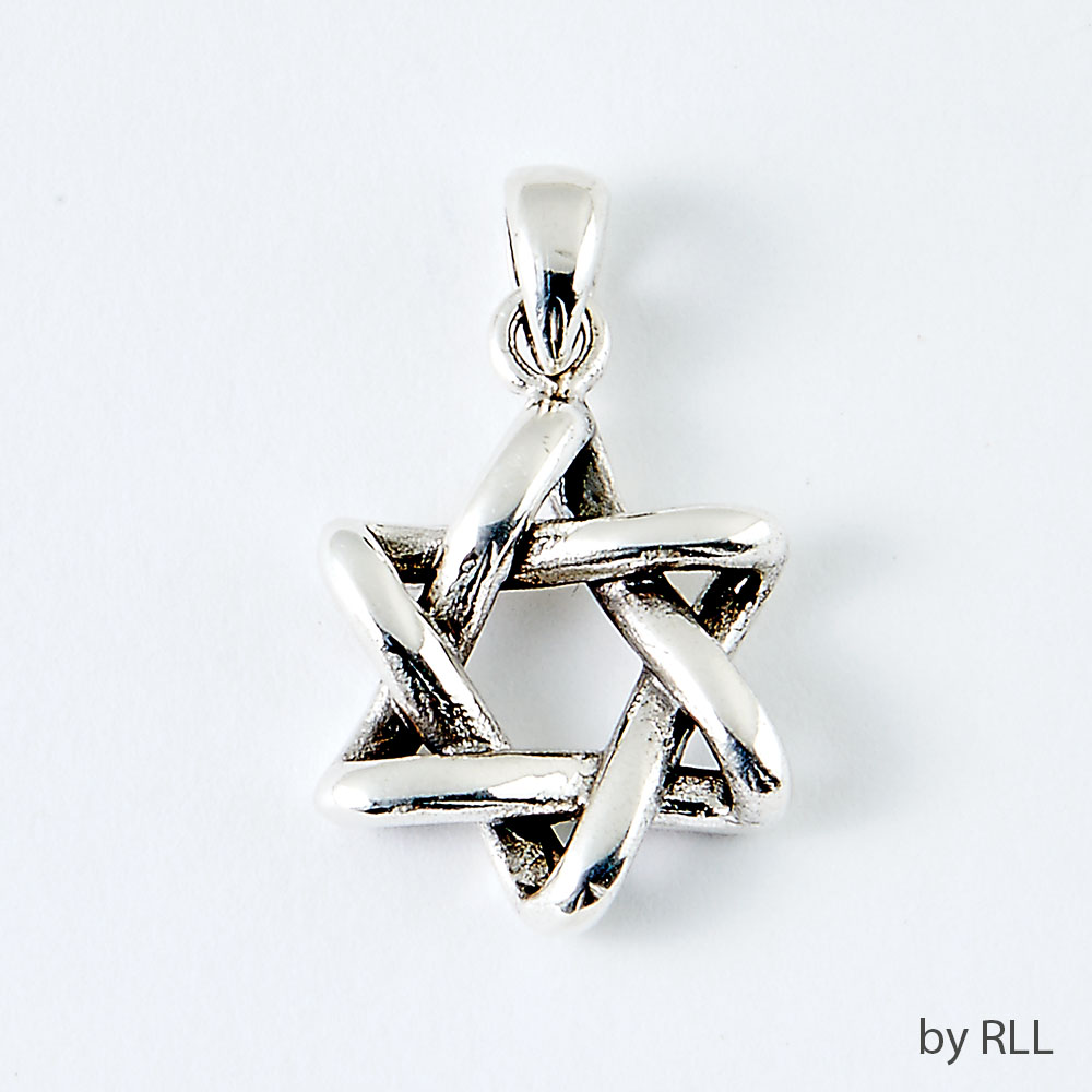 0.75 ft. Star of David Pendant - Sterling Silver
