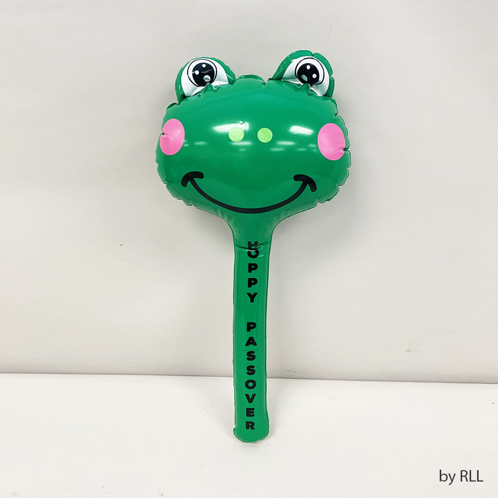 TYPP-14110 21 in. Inflatable Hoppy Passover Frog