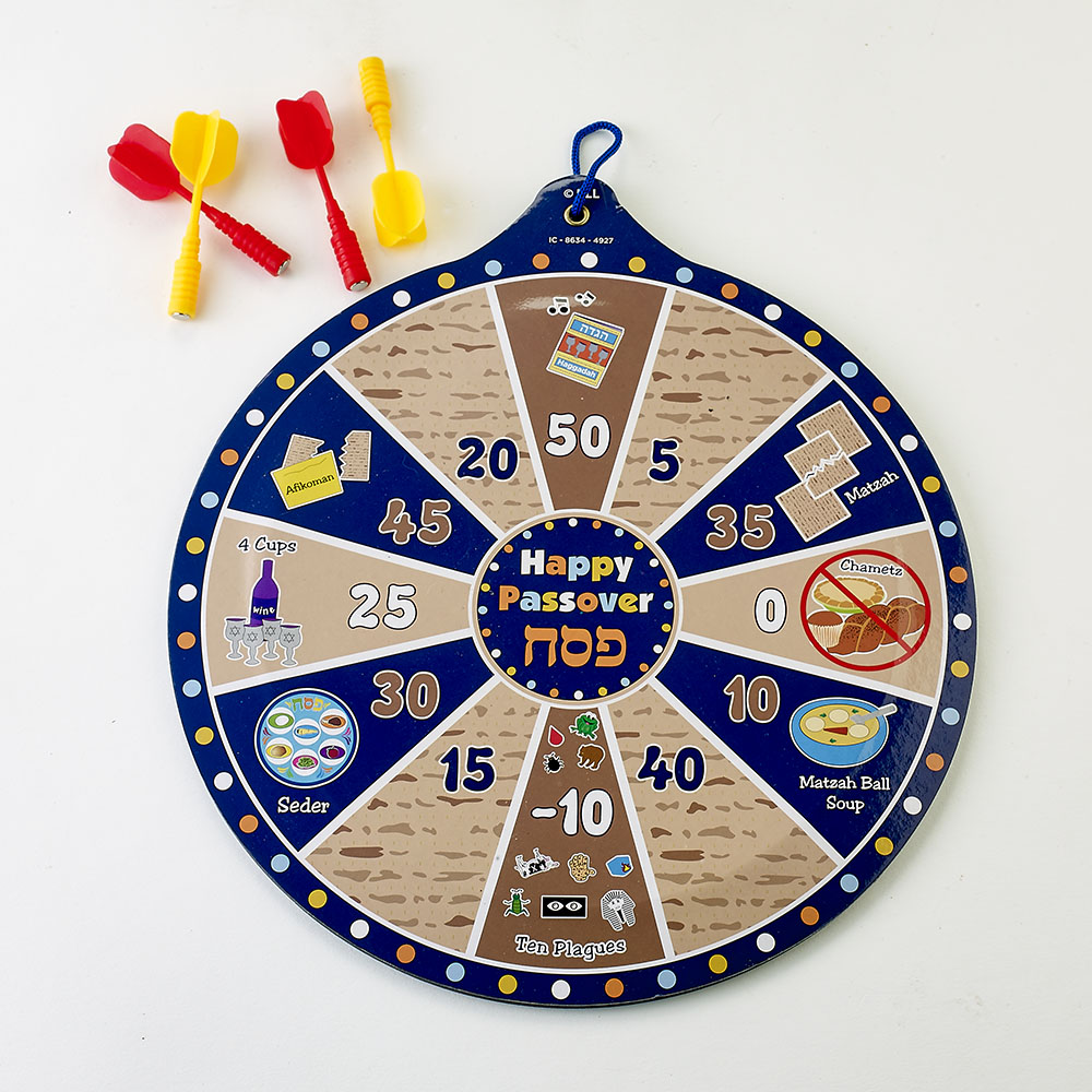TYPP-DART 9.75 in. Passover Magnetic Dart Game - Gift Box