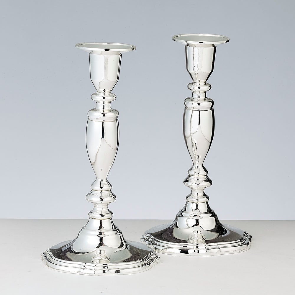 Picture of Rite Lite CSH-4170 7 in. Zinc Alloy Silver Plated Candlestick - 2 per Box