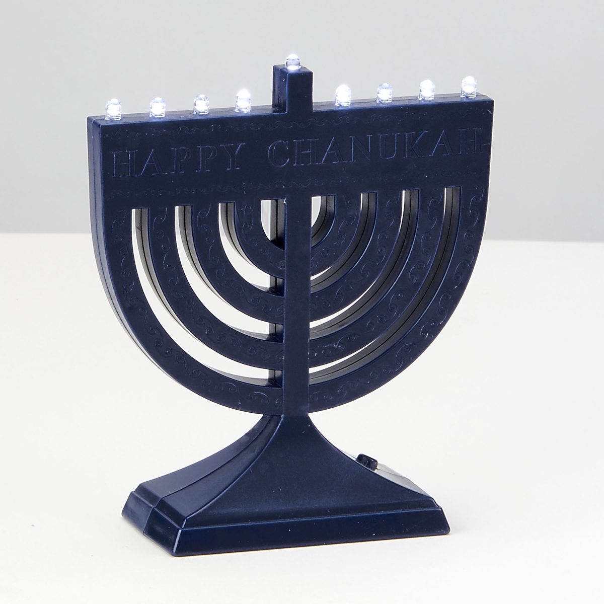 Picture of Rite Lite JRN-900 3 x 4 in. LED Battery Operated Go Menorah&#44; Navy