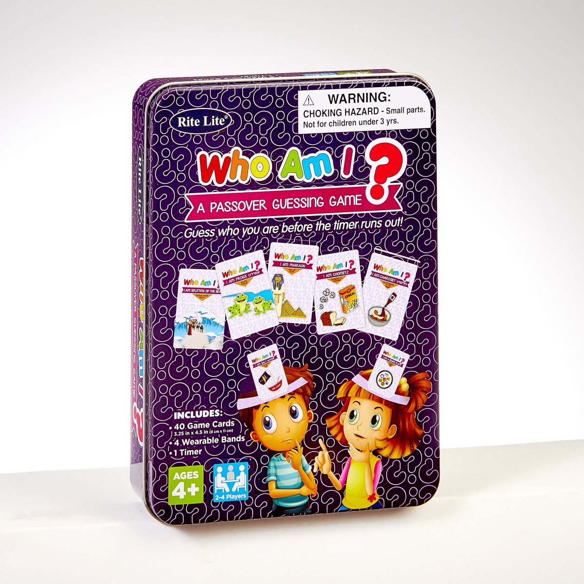 GAP-6-N 5.25 x 7.25 in. Who Am I Passover Game, Pack of 3