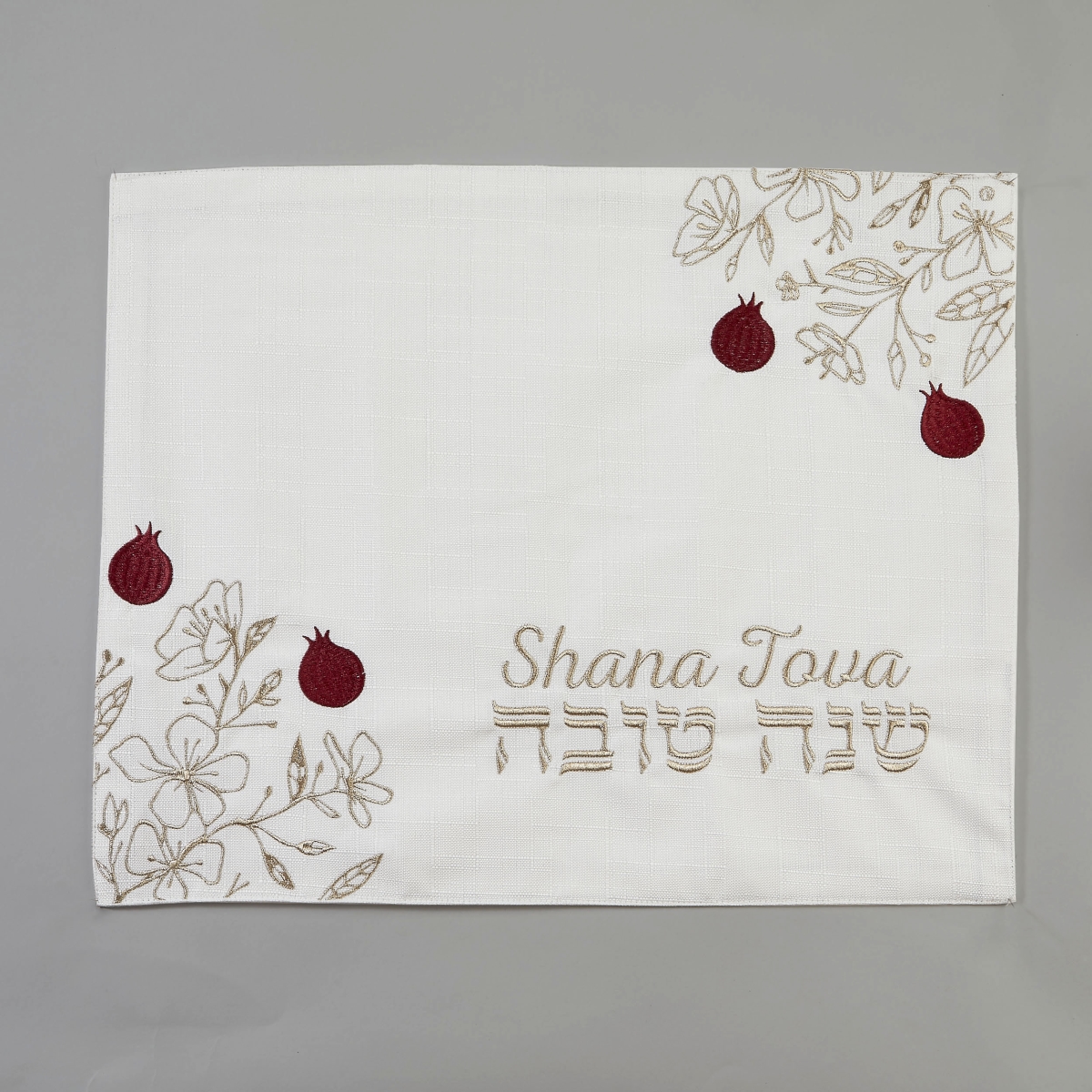 Picture of Rite Lite RHCC-1 16 x 20 in. Embroidery Poly Rosh Hashanah Challah Cover&#44; Gold - Pack of 2