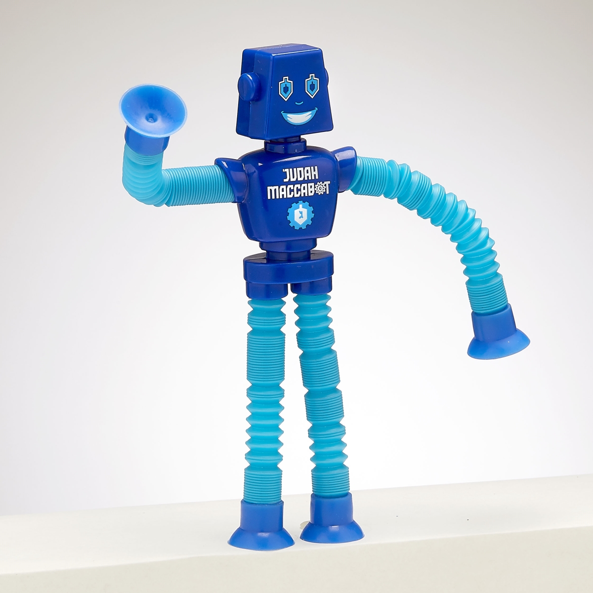 Picture of Rite Lite TYN-31 6 in. Plastic Chanukah Judah Maccabot Pop Tube Toy&#44; Pack of 12