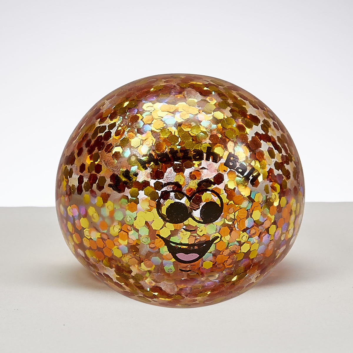Picture of Rite Lite TYPPN-9 3 in. TPR Squish Matzah Ball with Metallic Glitter&#44; 12 per Display - Pack of 12