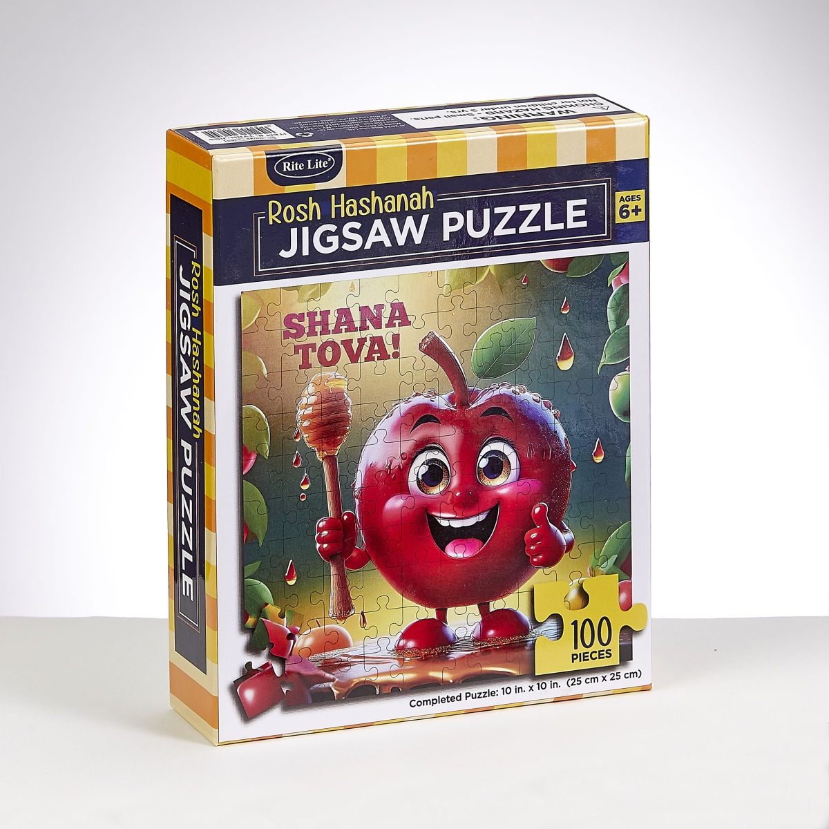 Picture of Rite Lite TYRH-JIGS 10 in. Shana Tova Jigsaw Puzzle&#44; 100 Piece - Pack of 12