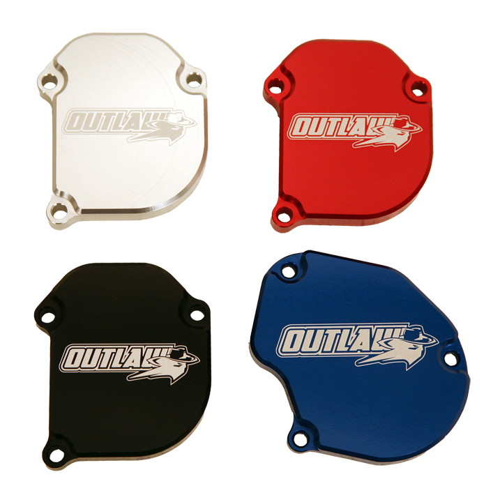 Outlaw Racing ATV Throttle Cover Compatible with Honda TRX450R 2006-2014 (Black)
