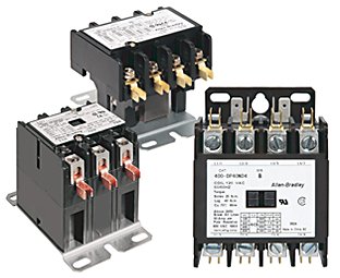 Definite Purpose Contactor, 25 amp - 2 Pole 24V -  TotalTools, TO1853521