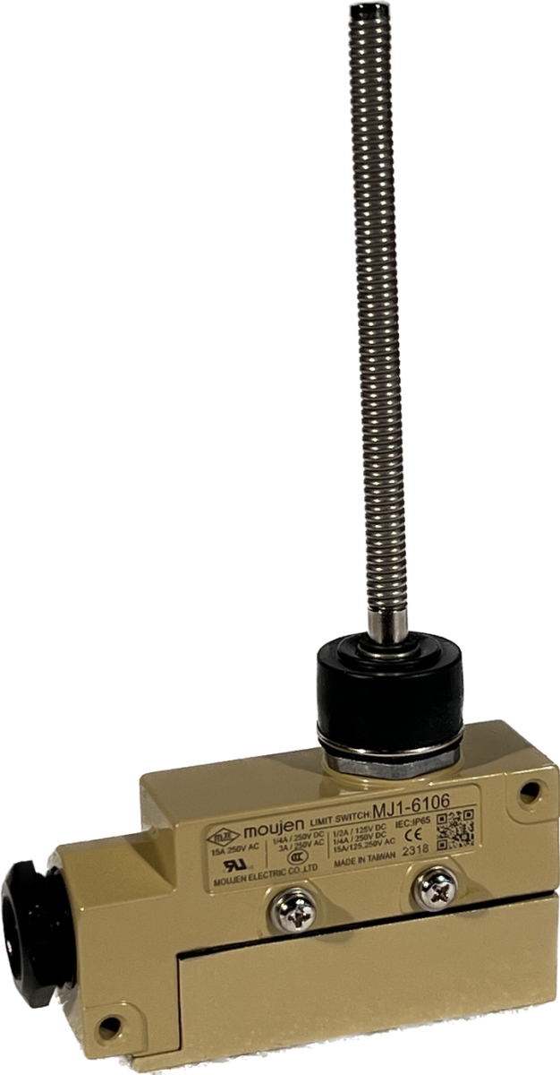 Enclosed Limit Switch - Dustproof - Oil Tight - Water Resistant Momentary Contacts - Single Pole - Double Throw 15A, 125, 250 or 480 VAC