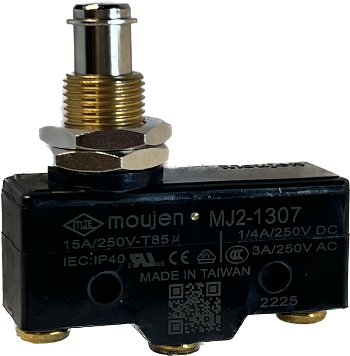 MJ2-1307 Microswitch Momentary Contacts - Single Pole - Double Throw 15A, 125, 250 or 480 VAC