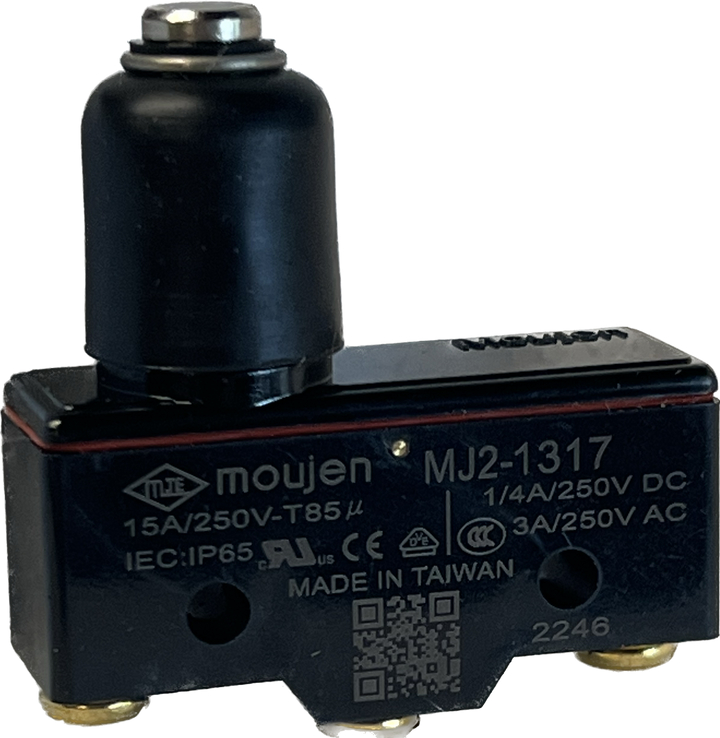 MJ2-1317 Microswitch - Oil Tight Momentary Contacts - Single Pole -Double Throw 15A, 125, 250 or 480 VAC