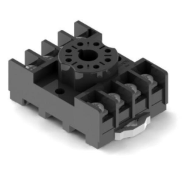 OT08-PC Socket - 8 Pin Octal Base - 600V - 10 A