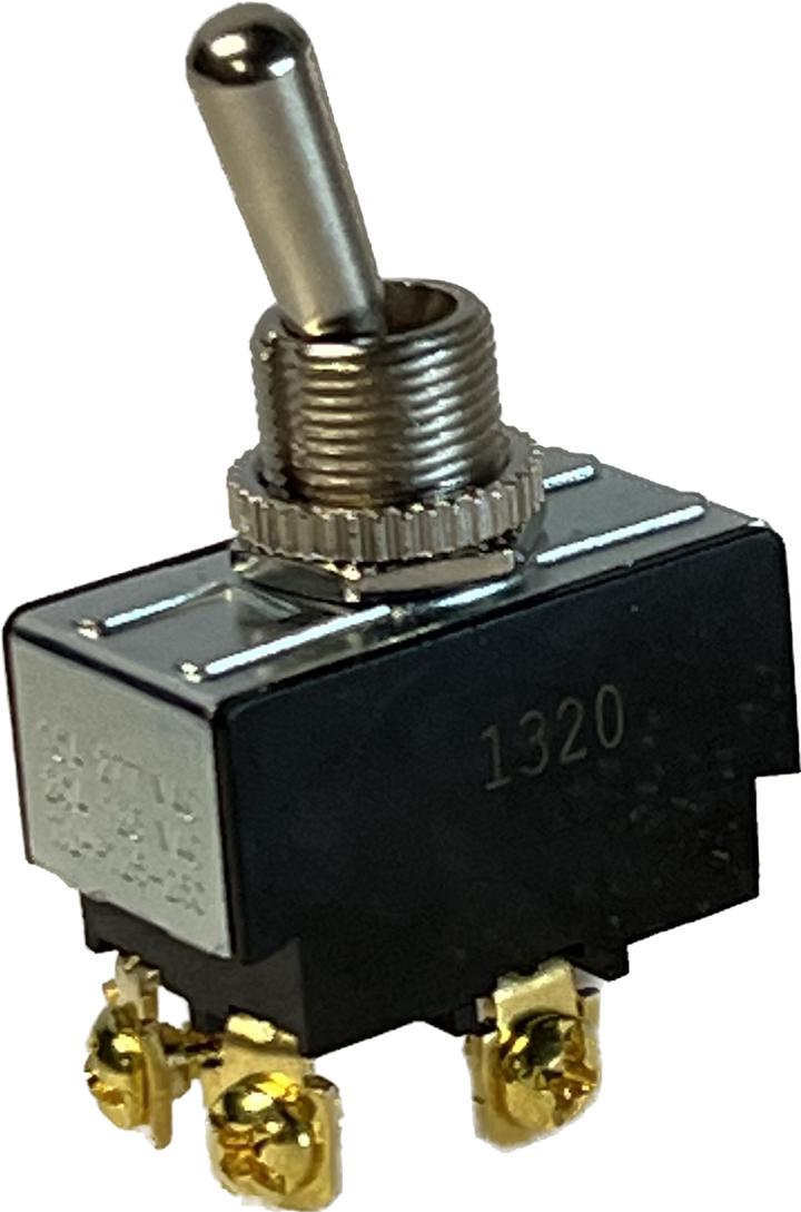 TS-703M Momentary Toggles - DPST On-Off Screw Terminals 20A - 125VAC 10A - 250VAC
