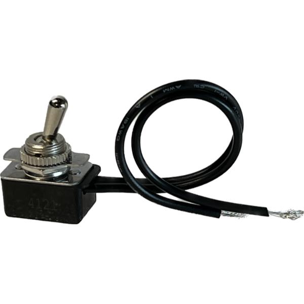 TS-706 Toggle Switches - SPST On-Off Wire 6 in. Wire Leads 8A - 125V 4A - 250V