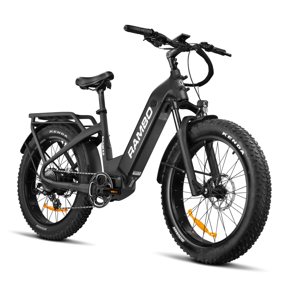 Picture of Rambo Bikes  SAV2.0-BK-20 SAVAGE 2.0 - Matte Black&#44; 20Ah
