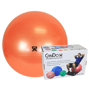 Picture of CanDo CanDo-30-1802B 22 in. Inflatable Exercise Ball - Orange