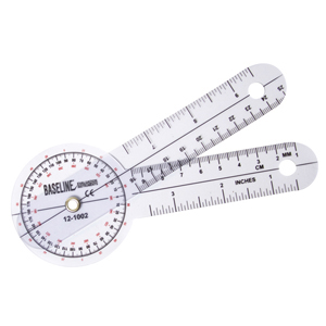 Picture of Baseline Baseline-12-1000HR-25 360 deg Head Hires Goniometer with 12 in. Arm - Pack of 25