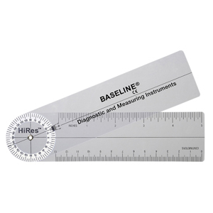 Picture of Baseline Baseline-12-1006HR 360 deg Head Hires Rulongmeter Goniometer with 7 in. Arms