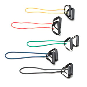 36 in. Exerciser Tubing with Handles - Set of 5