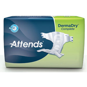 Picture of Attends Attends-DDC20-Case Derma Dry Complete Briefs&#44; Medium - Case of 96