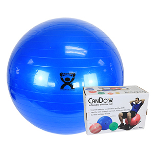 Picture of CanDo CanDo-30-1805B 34 in. Inflatable Exercise Ball - Blue