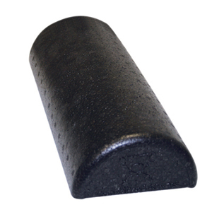 Picture of CanDo CanDo-30-2291 6 x 12 in. Foam Composite Extra Firm Half Round Roller - Black