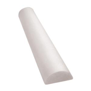 Picture of CanDo CanDo-30-2341 6 x 12 in. Full Skin PE Foam Half Round Roller - White