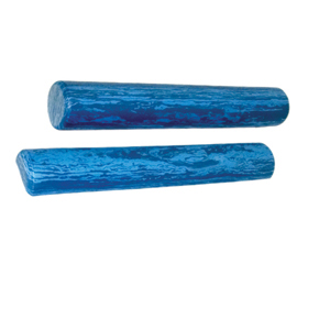 Picture of CanDo CanDo-30-2210 6 x 36 in. EVA Foam Extra Firm Half Round Roller - Blue