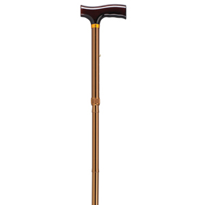 Picture of Drive Medical Drive-Medical-RTL10304BZ Adjustable Folding Cane with T Handle - Bronze