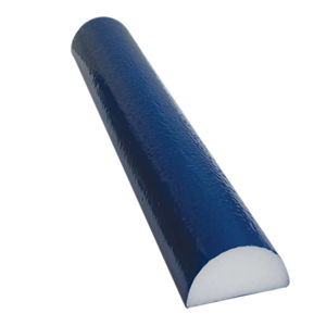 Picture of CanDo CanDo-30-2245 4 x 36 in. PE Foam TufCoat Finish Half Round Roller - Blue