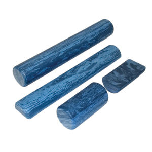 Picture of CanDo CanDo-30-2211 6 x 12 in. EVA Foam Extra Firm Half Round Roller - Blue