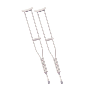 Picture of Drive Medical Drive-Medical-RTL10402 Walking Crutches with Underarm Pad & Handgrip Tall Adult