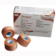 Picture of 3M 3M-1533-2-BX Micropore Surgical Tape - Pack of 6