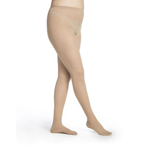 Picture of Sigvaris Sigvaris-752PMSW33 Womens Midsheer Pantyhose&#44; Natural Beige - Medium Short