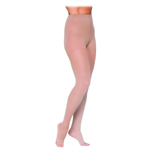 Picture of Sigvaris Sigvaris-782PMLW85 20 - 30 mmHg Womens Eversheer Pantyhose&#44; Mocha - Medium Long