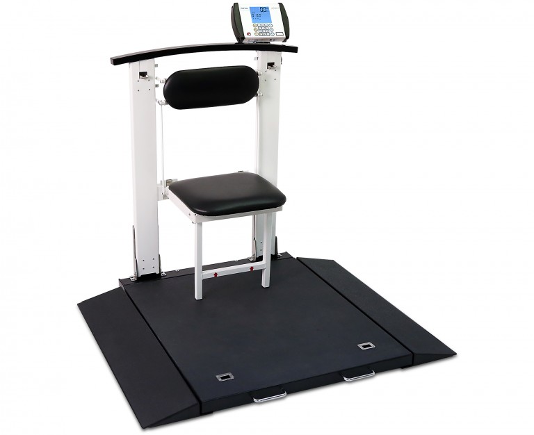 -6570 Multi-Purpose Clinical Portable Scale with Handrail & Seat