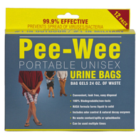 Picture of Cleanwaste Cleanwaste-D599PW1250 Pee-Wee Unisex Urine Bags - 50 Per Pack - Pack of 12