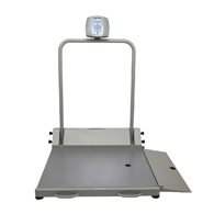 Picture of Health O Meter HealthOMeter-2600KL-BT Professional Wheelchair Scale with Bluetooth