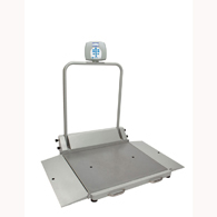 Picture of Health O Meter HealthOMeter-2610KG-BT Wheelchair Scale with Dual Ramps & Bluetooth - 2610 kg