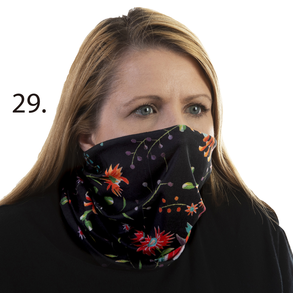 Picture of Celeste Stein Celeste-Stein-B-439 Face Mask & Buff for Covering with Fredericks Dynasty Pattern for Unisex
