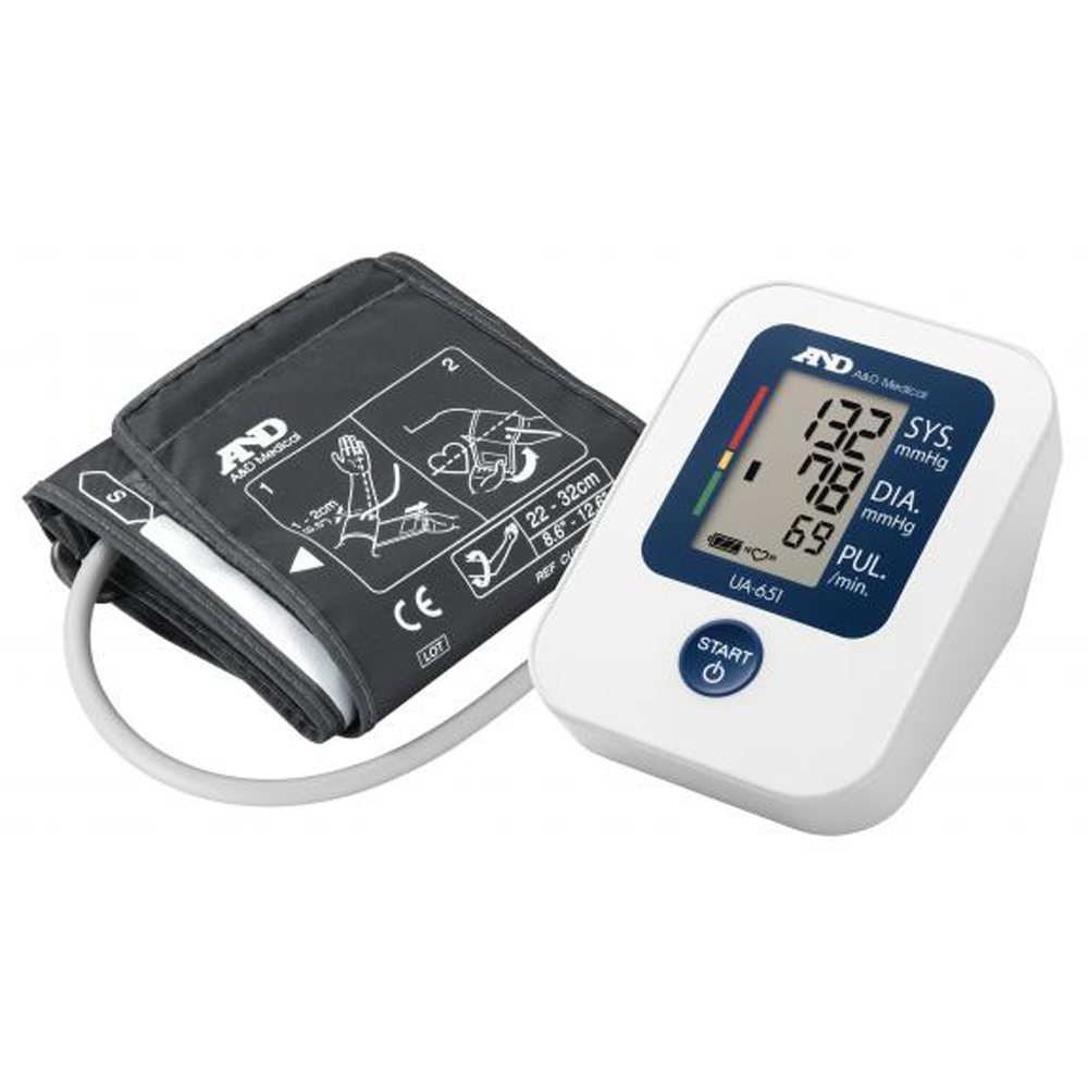Picture of A&D AND-UA-651 Deluxe Blood Pressure Monitor with AccuFit Plus Cuff