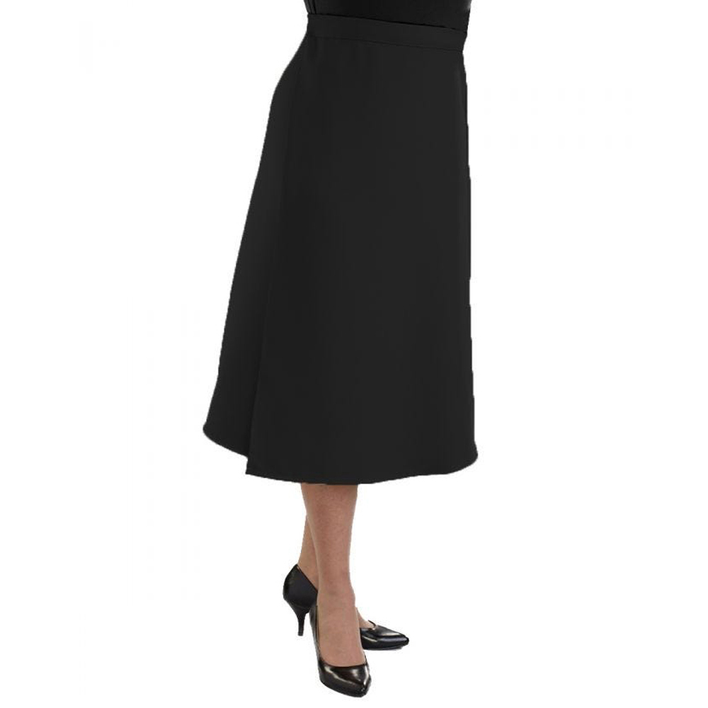 Picture of Silverts Adaptive Silverts-SV23010-SV2-S Womens Wrap Skirt&#44; Black - Small