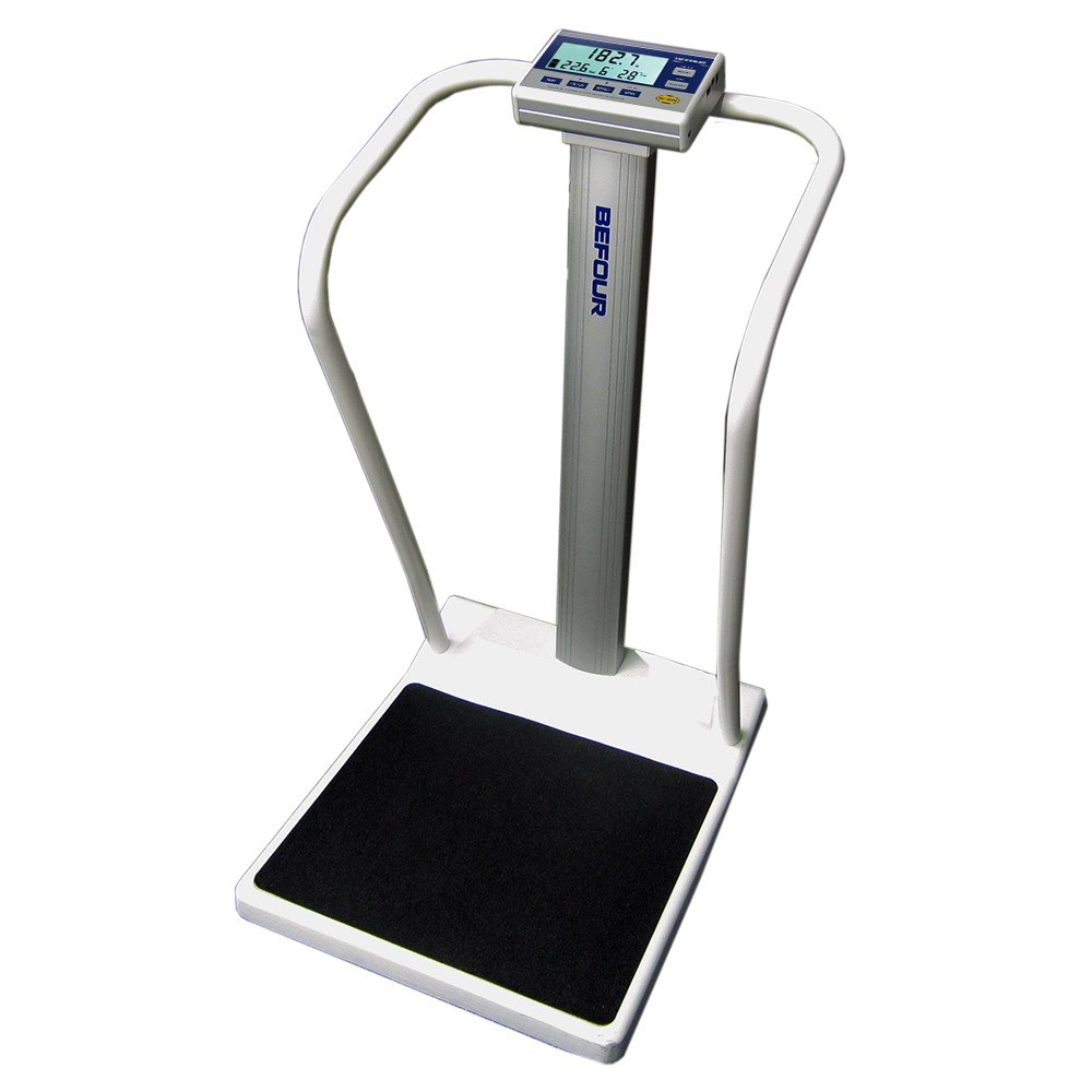 Picture of Befour Befour-MX310 1000 lbs Bariatric Tilt & Roll Portable Handrail Scale