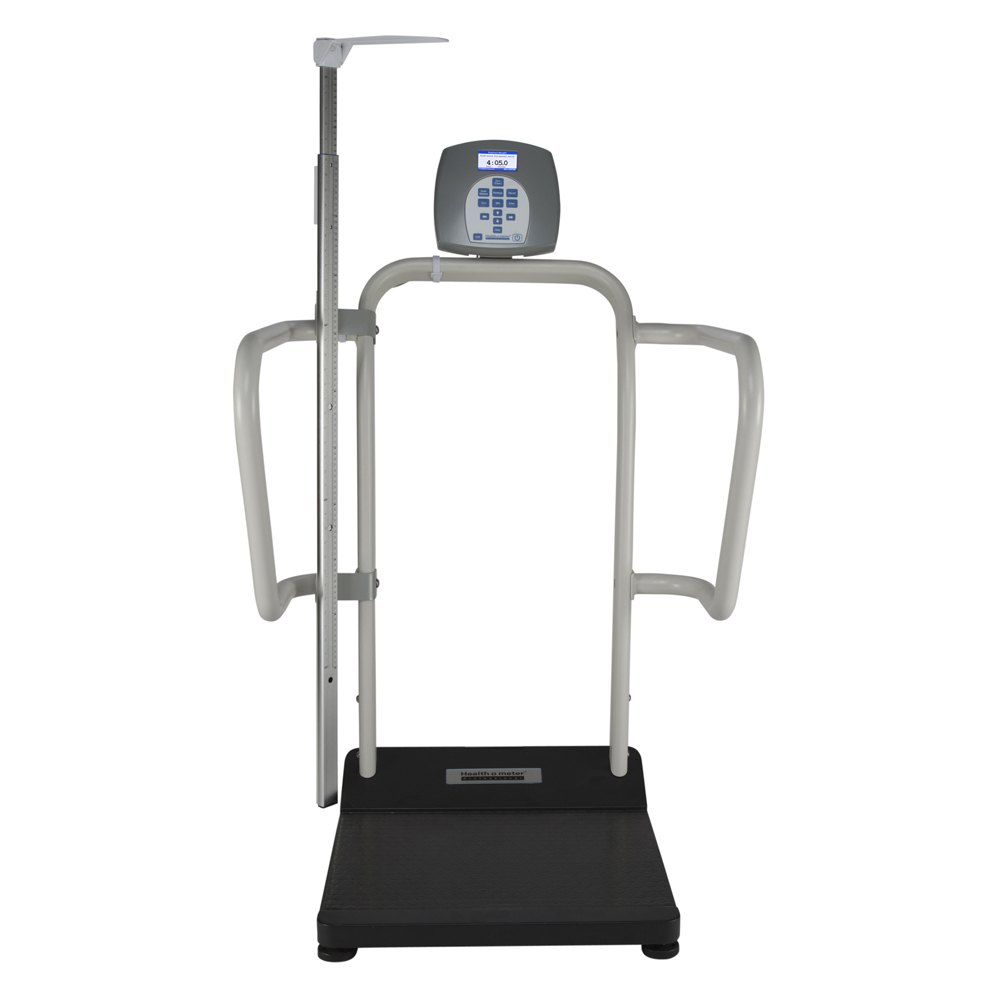HealthOMeter-1100KL-EHR Digital Platform Scale with Digital Height Rod
