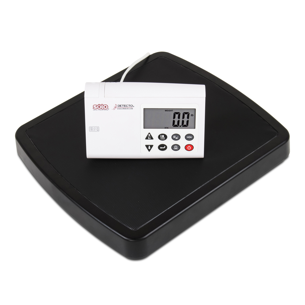 -Solo-RI-AC 550 lbs Solo Clinical Scale Remote Indicator with AC Adapter